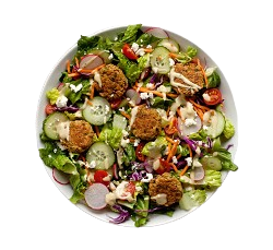 Falafel With Salad 